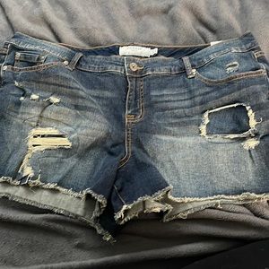 Torrid Size 22 Jean Shorts new w/tags
